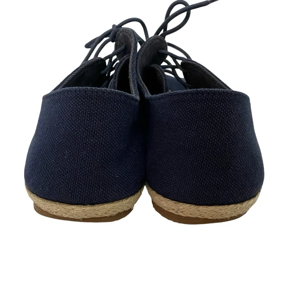 Patara Nomad Shoes Mens Size 10 Navy Blue Lace Up Preppy Casual